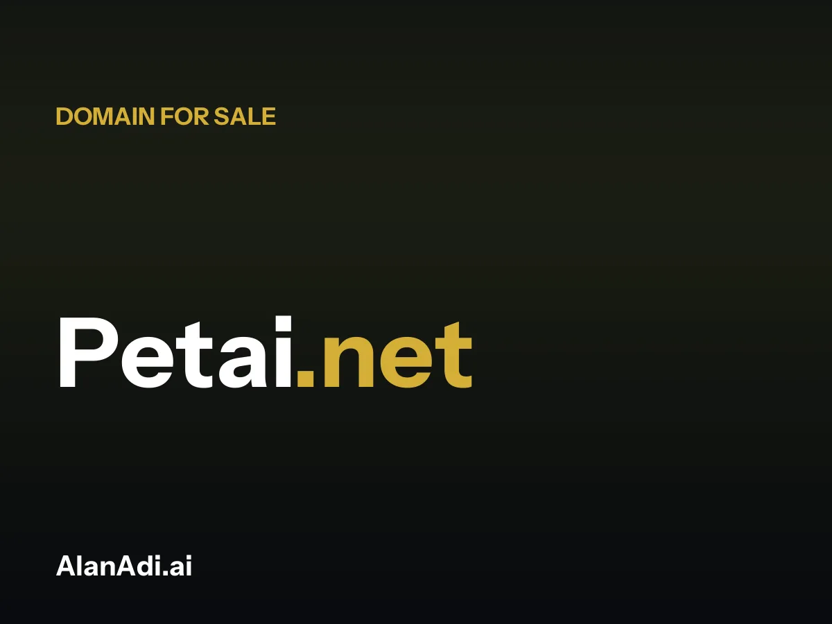 pet ai — Petai.net domain for sale pet ai — Petai.net domain for sale